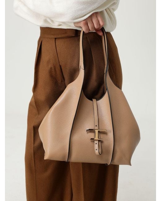 Borsa A Spalla di Tod's in Natural