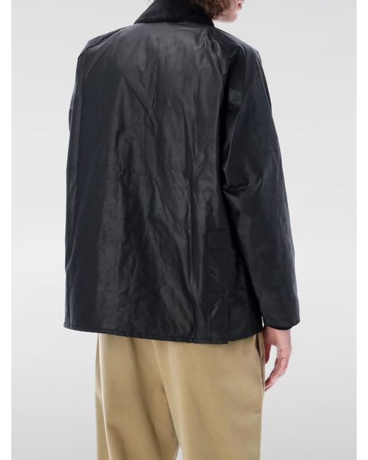 Barbour Blue International Wax Cotton Jacket for men
