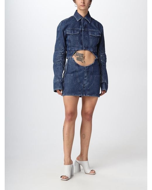 Off-White c/o Virgil Abloh Blue Denim Jacket