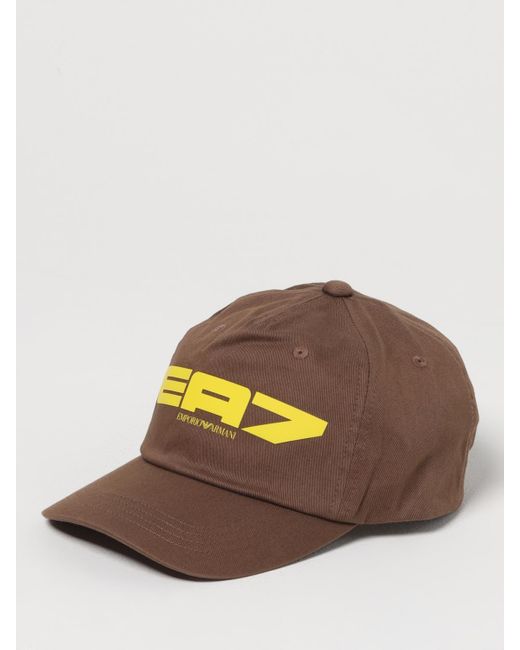 Gorro Hombre EA7 de hombre de color Brown