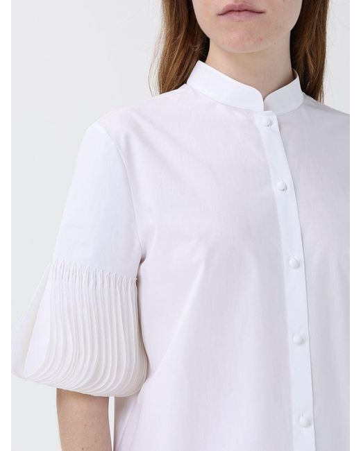 Valentino White Cotton Shirt
