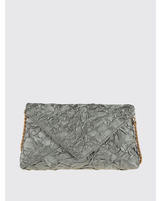 Dries Van Noten Gray Schultertasche Damen