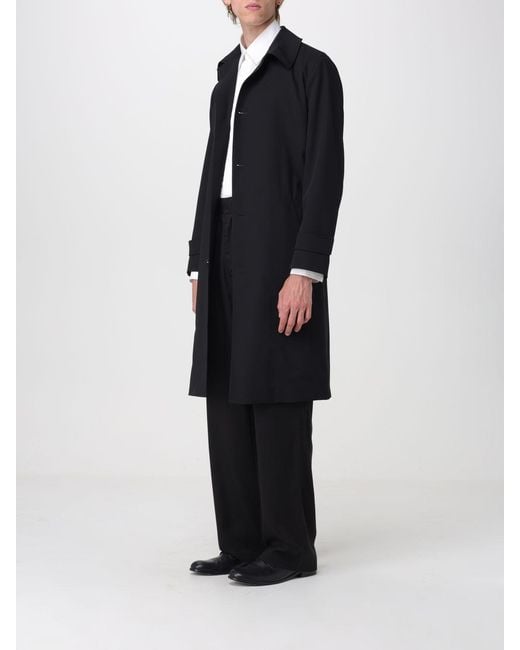 Lardini Black Coat for men