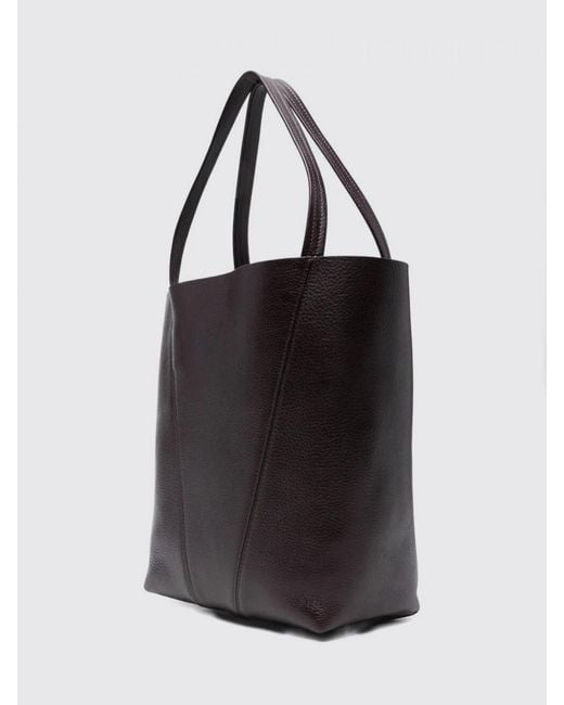 Chloé Black Chlo&Eacute Spin Tasche Aus Genarbtem Leder