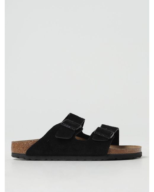Birkenstock Black Flat Sandals
