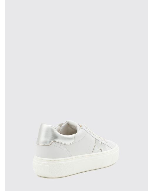 Sneaker Crosswind Platform di Hogan in White