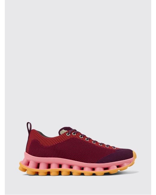Camper Red Pelotissima Sunnei X Recycled Fabric Sneakers for men