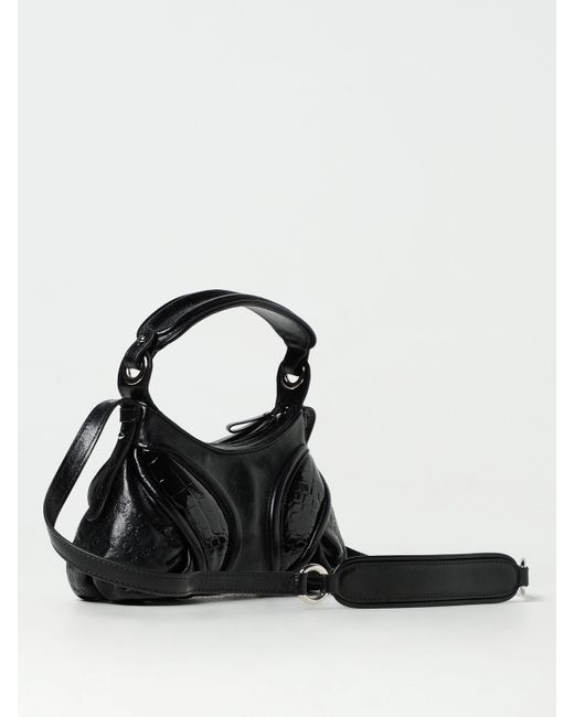 MARINE SERRE Black Handbag