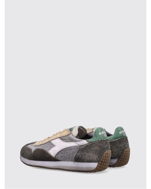 Diadora White Equipe Dirty Sneakers for men
