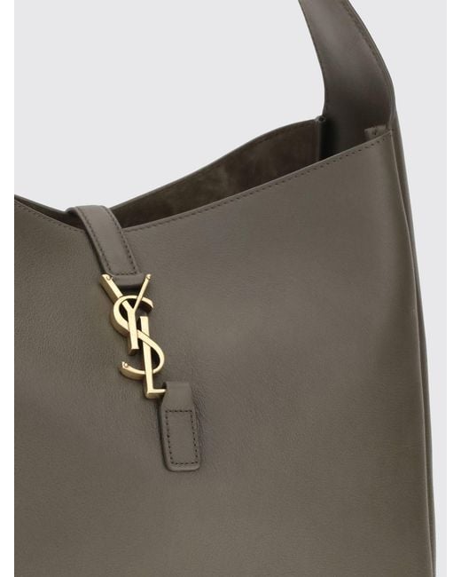 Saint Laurent Gray Shoulder Bag