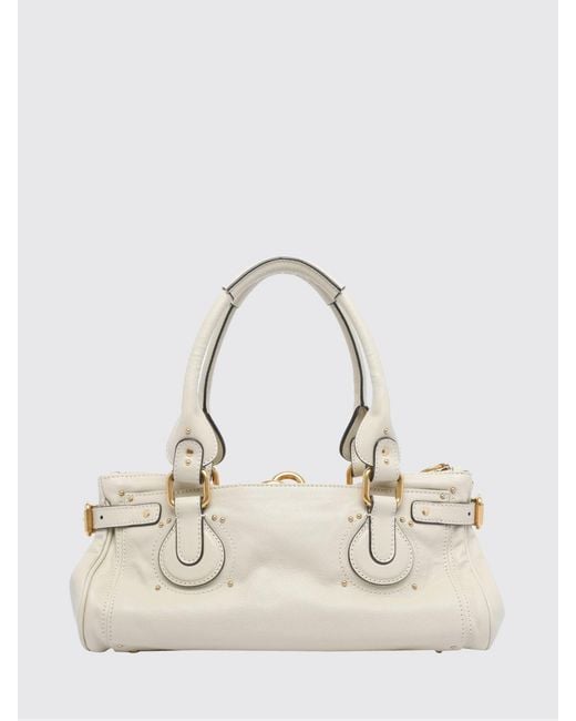 Chloé Natural Chlo&Eacute Paddington Ledertasche