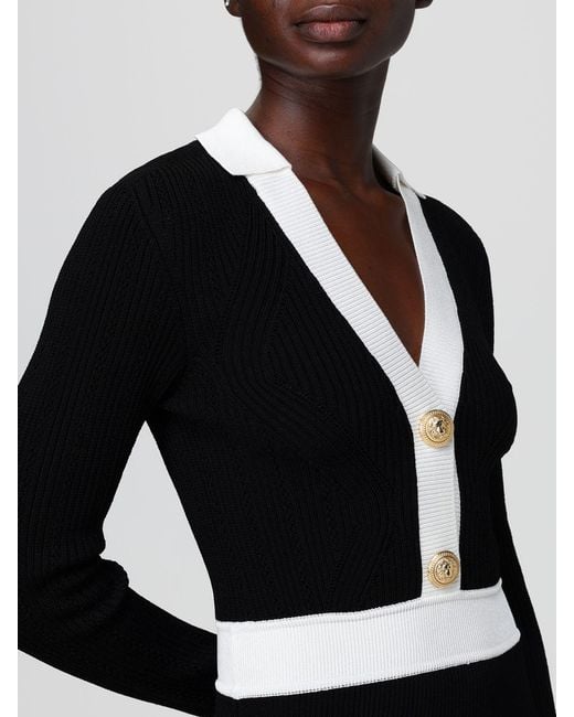 Balmain Black Dress