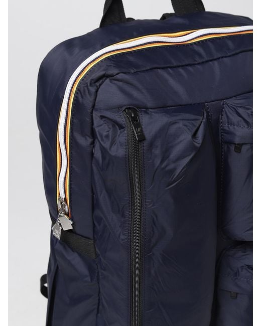 K-Way Blue Backpack for men