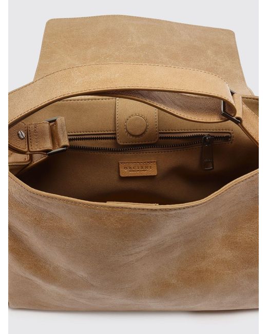Orciani Natural Leather Sveva Stark Bag