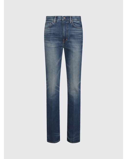 Tom Ford Blue Denim Slim Fit Jeans for men