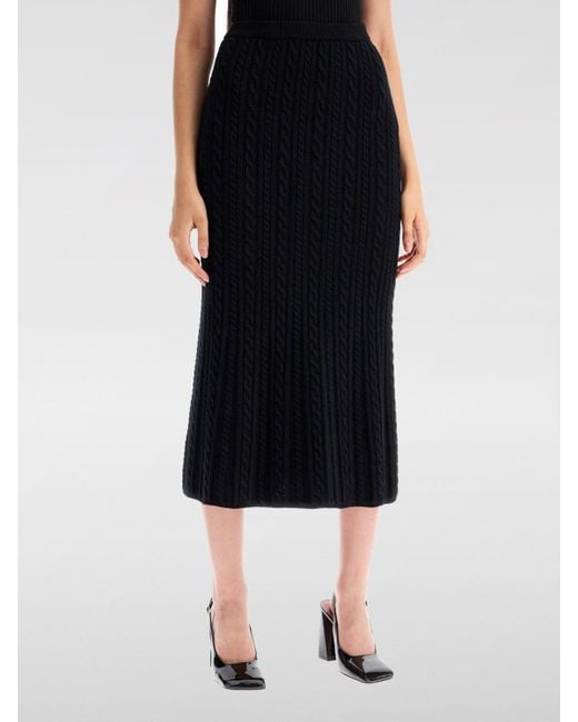 Alessandra Rich Black Skirt