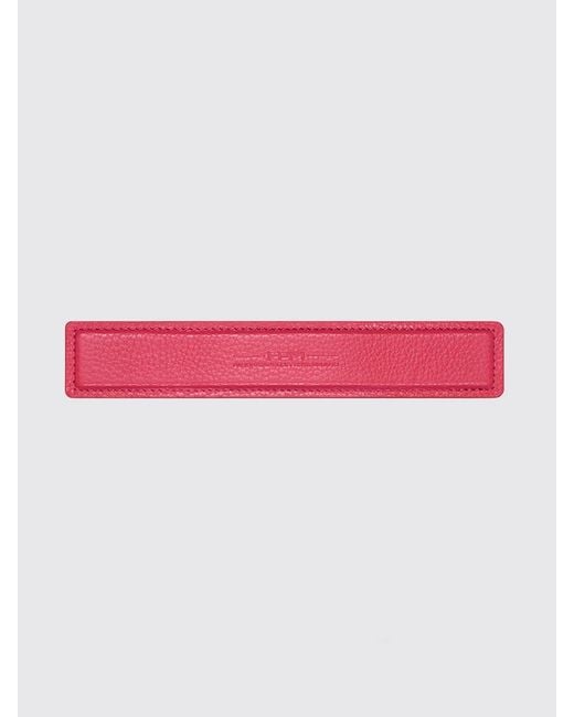 Fpm Milano Pink Leather Blend Trolley Handle
