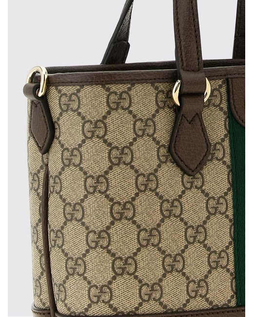 Gucci Multicolor Ophidia Gg Supreme Mini Handbag With Shoulder Strap