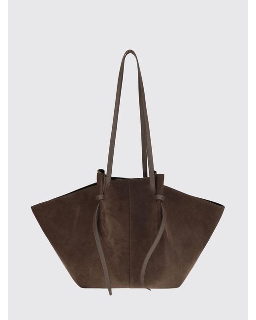 Yuzefi Brown Shoulder Bag