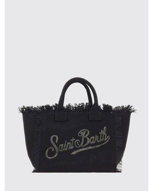 Mc2 Saint Barth Black Shoulder Bag