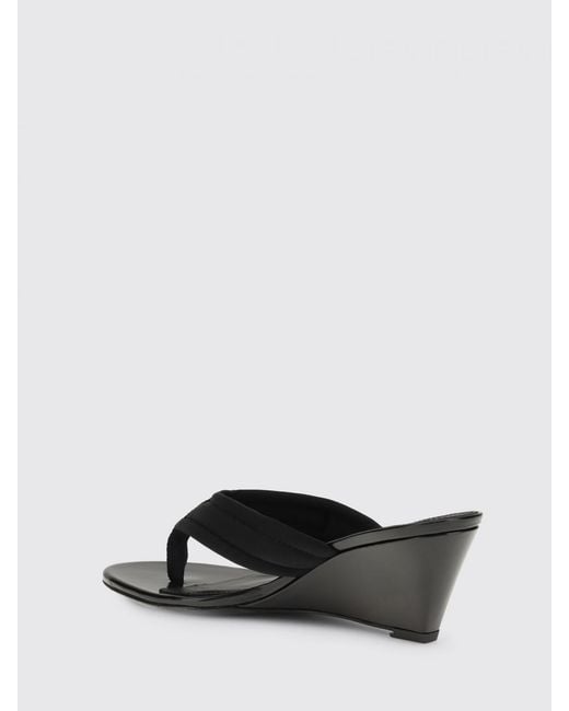 Coperni White Neoprene Wedge Sandal