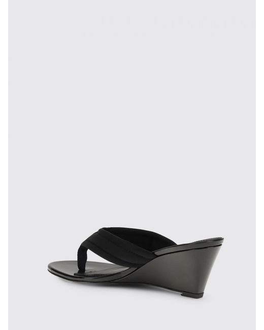 Coperni White Neoprene Wedge Sandal