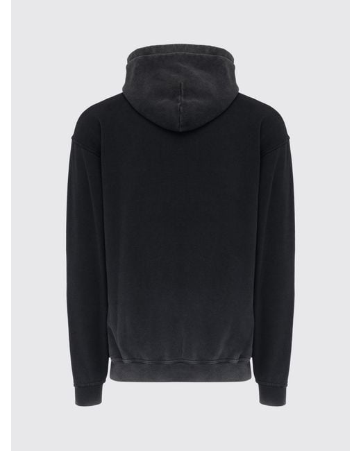 Represent Black Cotton Hoodie for men
