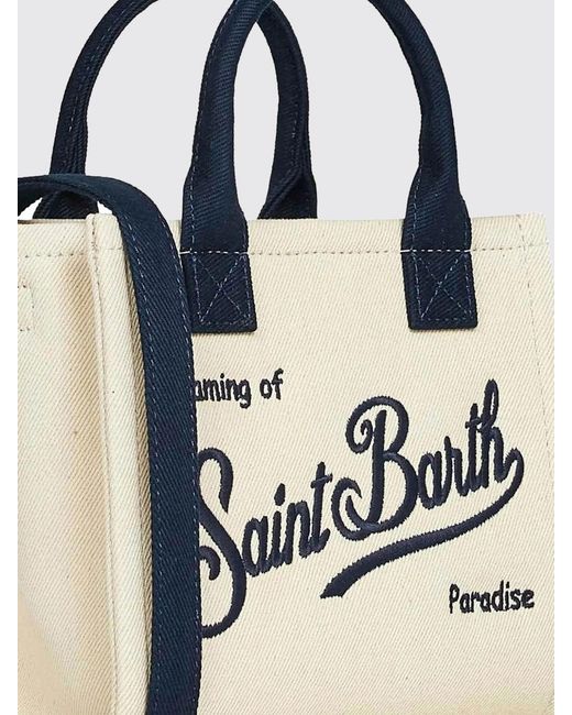 Mc2 Saint Barth Blue Vanity Handbag