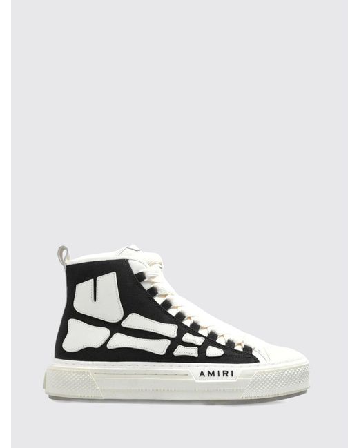 Amiri White Skel High-Top Trainers for men