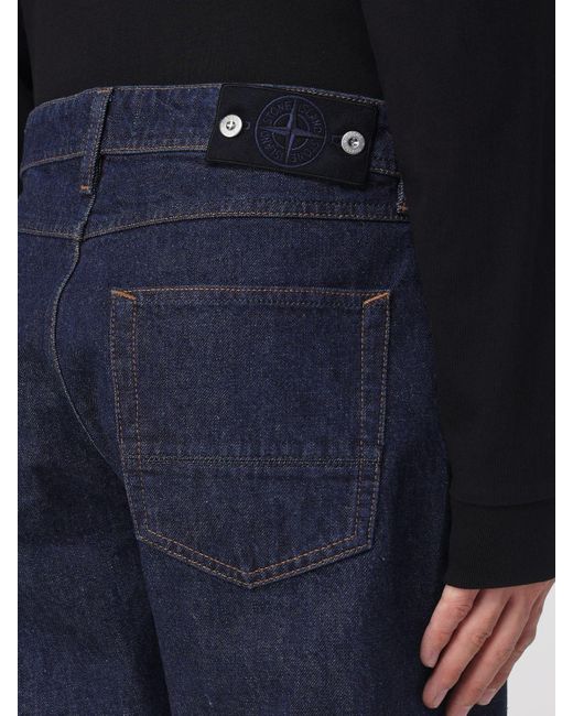 Stone Island Blue Jeans for men