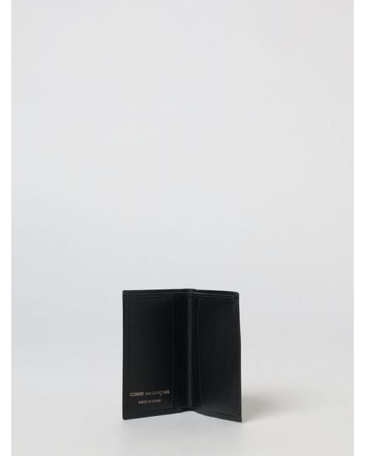 Comme des Garçons White Leather Wallet for men