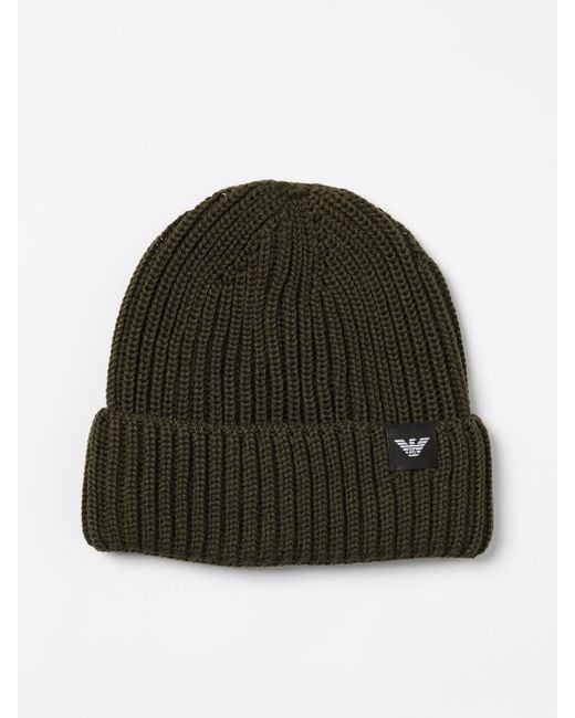 Emporio Armani Green Hat for men