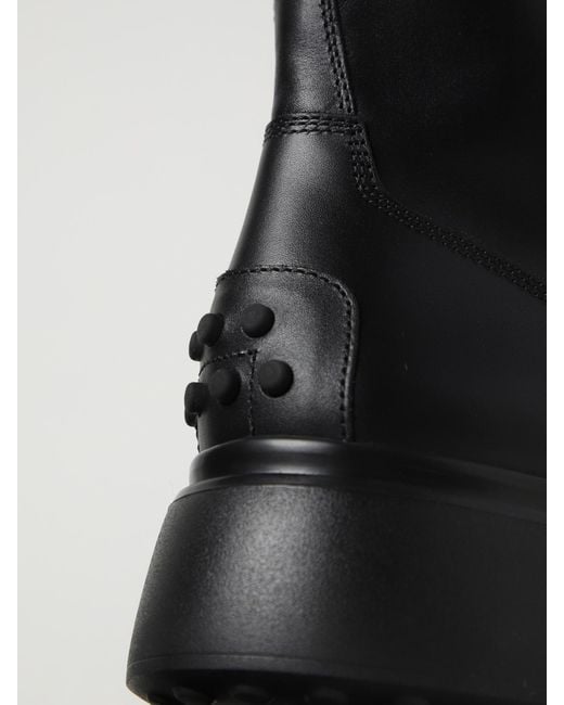Tod's Black Shoes