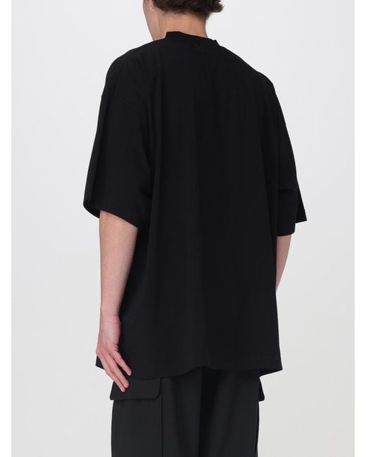 T-Shirt Homme Vetements pour homme en coloris Black