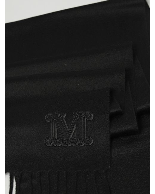 Max Mara Black Wsdalia Cashmere Stole