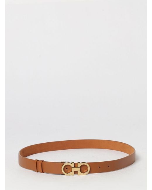 Ferragamo White Belt