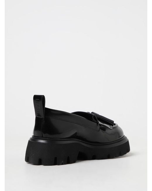 MSGM Black Flache Schuhe Damen