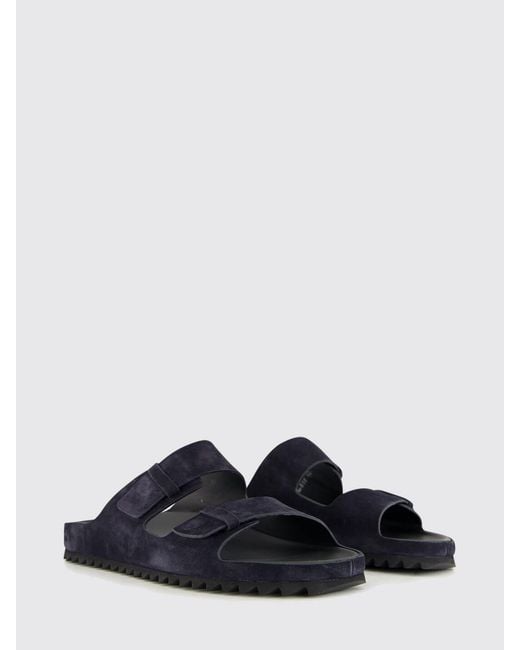 Officine Creative White Agora Flat Strap Sandals for men