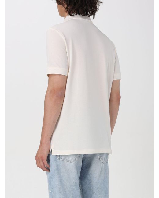 Polo Calvin Klein de hombre de color White