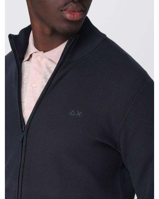 Sun 68 Blue Sweater for men