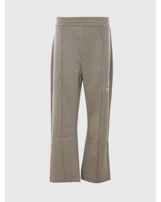 FAMILY FIRST Gray Cotton Jogging Pants for men