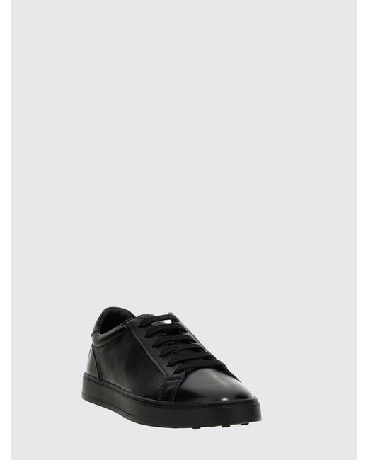 Tod's Black Leather Sneakers for men