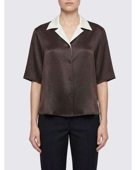 Semicouture Black Silk Blend Shirt