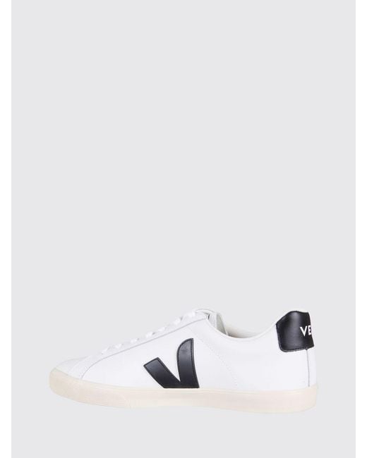 Veja White Esplar O.T. Leather Sneakers for men
