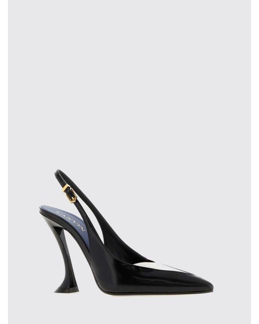 Lanvin White High Heel Shoes