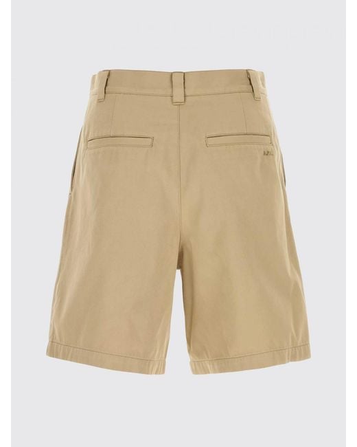 A.P.C. Natural Organic Cotton Shorts for men