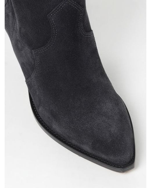 Botines Planos Mujer Isabel Marant de color Black