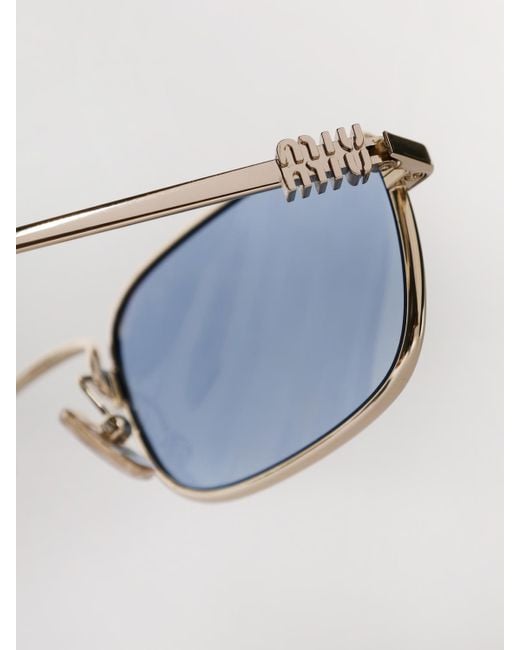 Gafas De Vista Mujer Miu Miu de color Natural