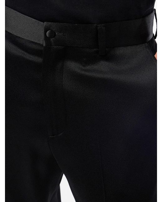 Billionaire Black Pants for men
