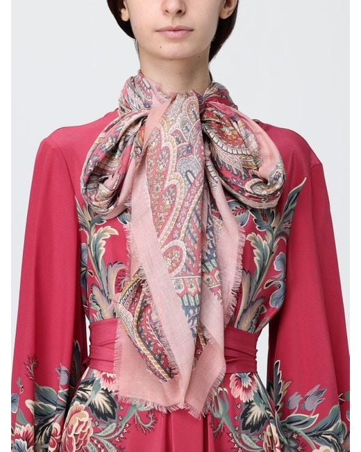 Etro Pink Scarf